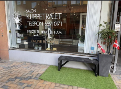 salon klippetræet, frisør odense, frisør i odense, frisør